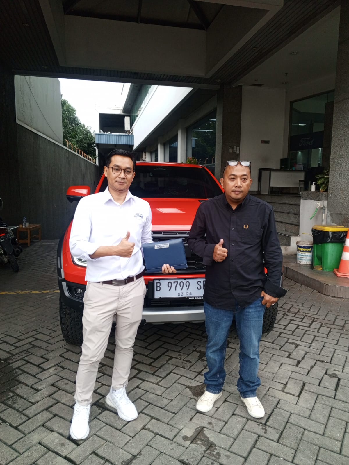 Trima kasih atas pembelian FORD RANGER RAPTOR 2.0 Bapak Hendri Dari lampung